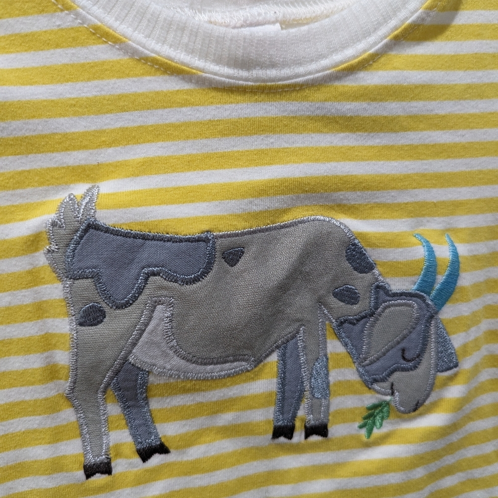 Goat tee shirt, 2t - Picture 2 of 5
